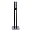 Purell ES8 Hand Sanitizer Floor Stand with Dispenser, 1,200 mL, 13.5 x 5 x 28.5, Graphite/Silver 7218-DS